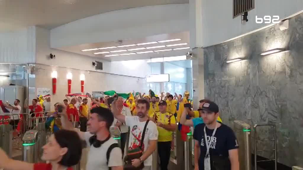 Brazilci okupirali 'Okritje arenu'