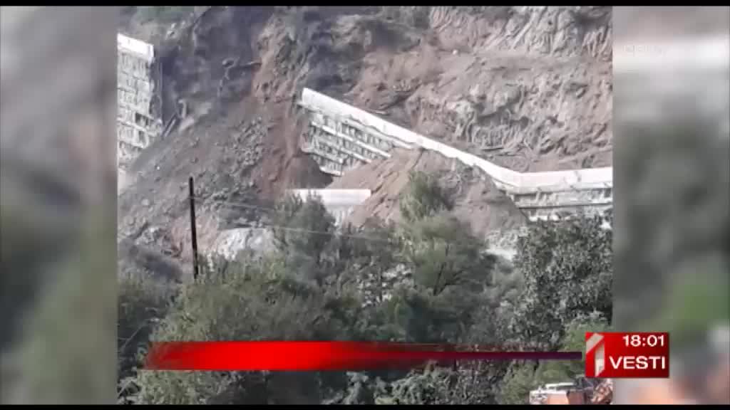 Opet se obrušio potporni zid na Koridoru 10