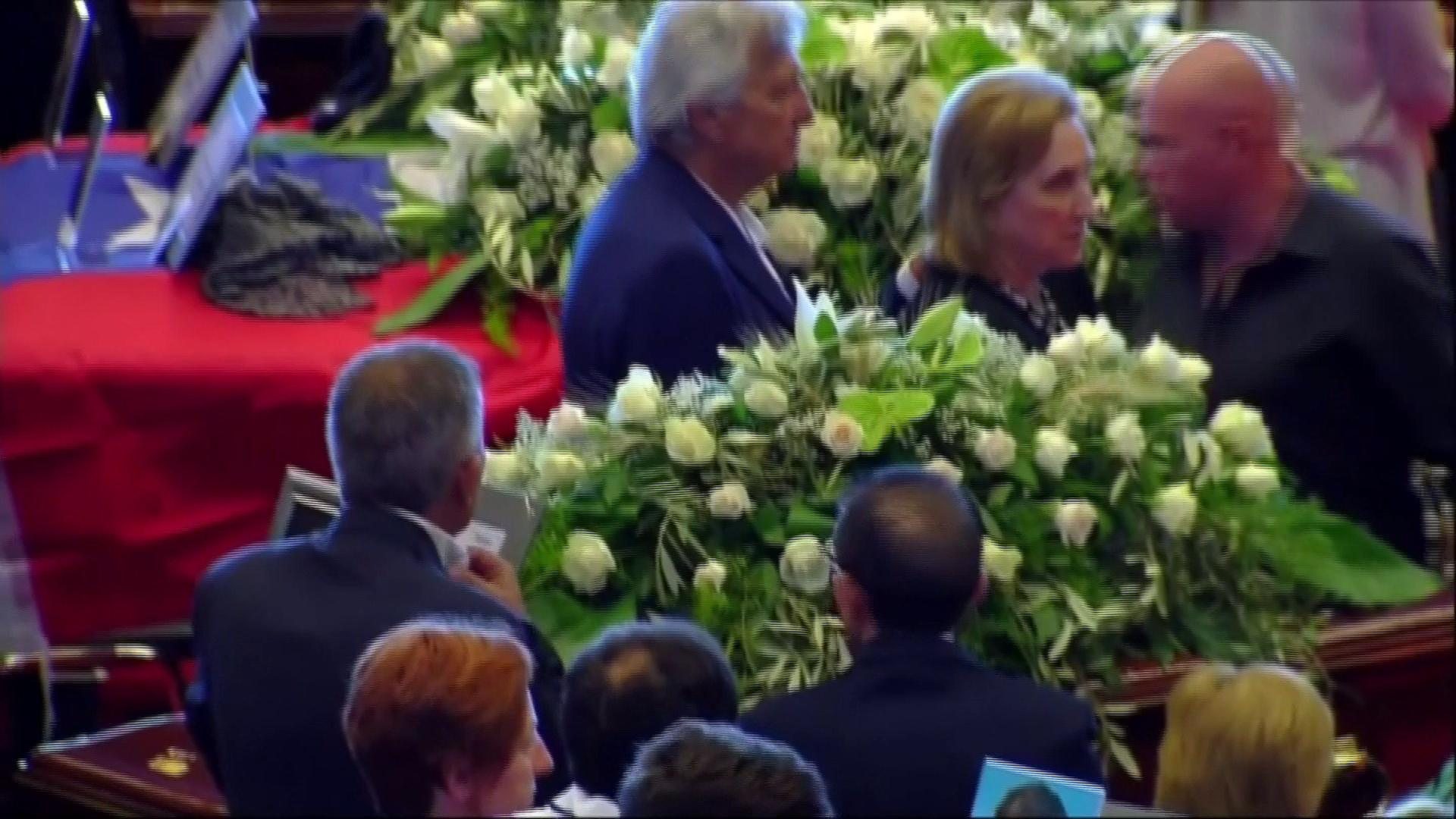 Mourners attend Genoa bridge state funeral