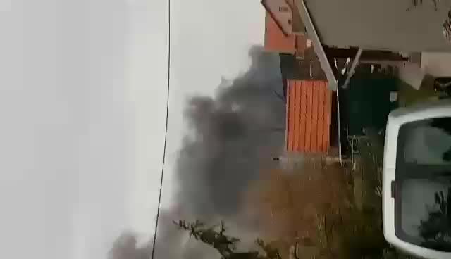 Veliki požar u Omoljici