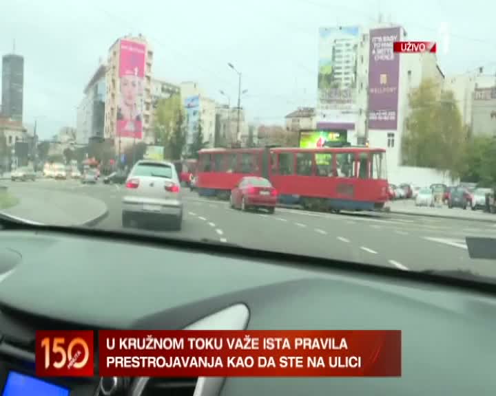 Kružni tok – najveća glavobolja srpskih vozača