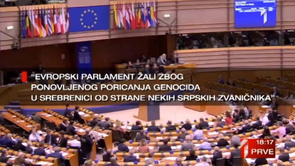Rezolucija EP: "Pominjanje Srebrenice nije novina"