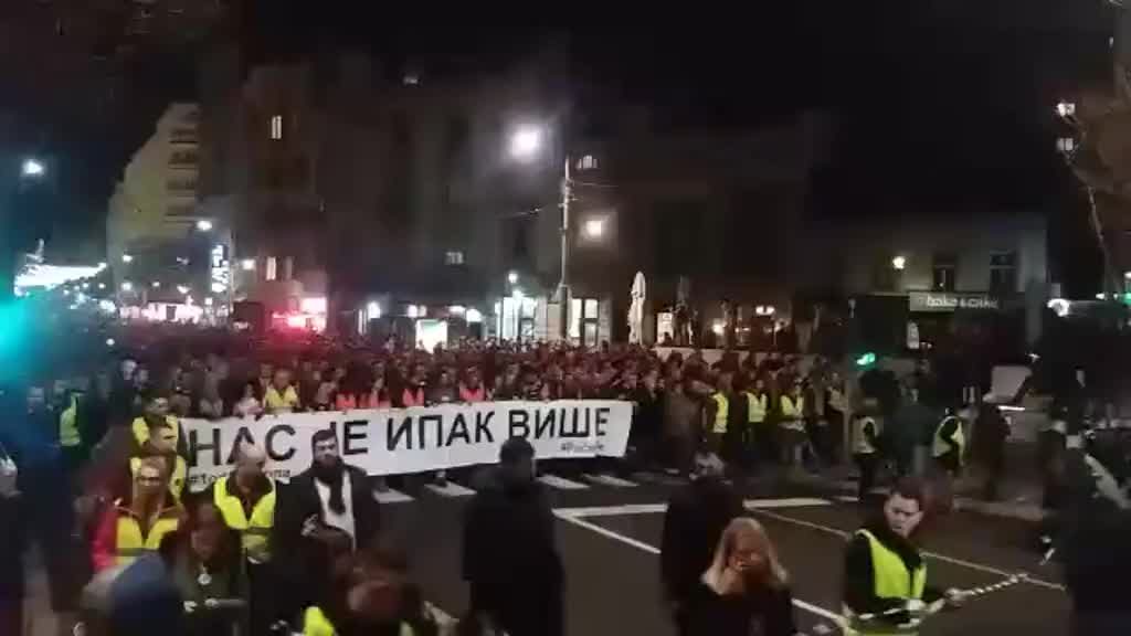Šetnja za Olivera Ivanovića u Beogradu