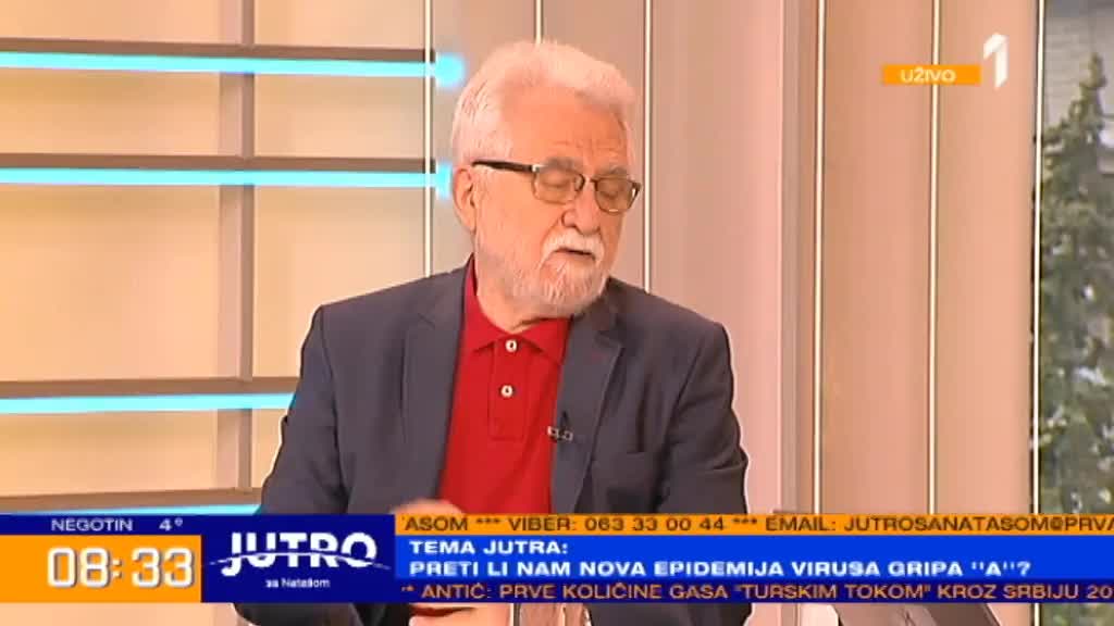 Epidemiolog Zoran Radovanović i imunolog Srđa Janković o virusu gripa