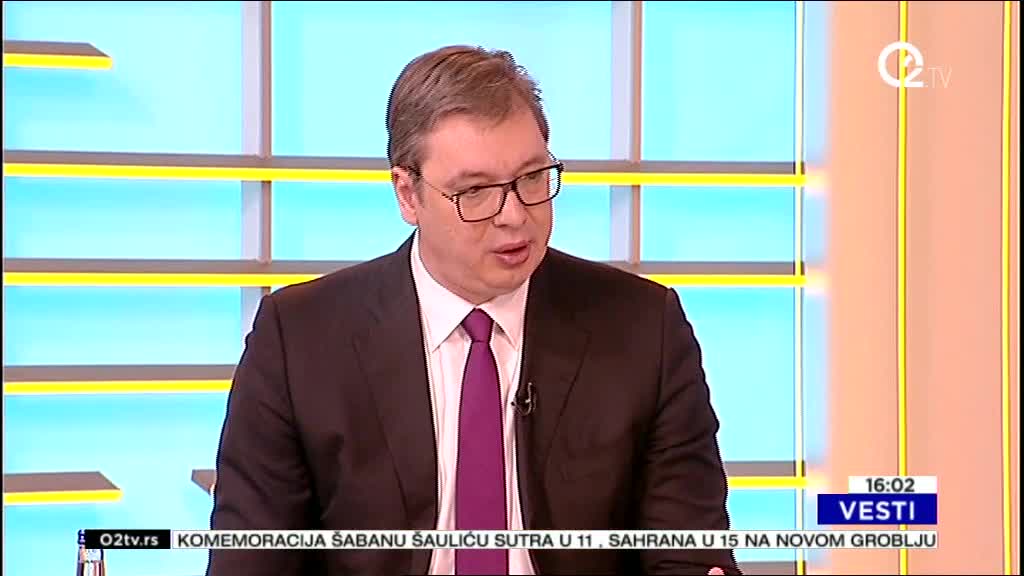 Vučić o KiM, opoziciji, poseti Institutu