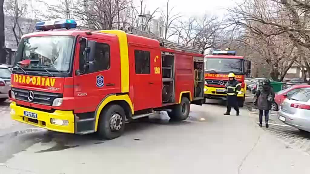 Požar u restoranu "Durmitor" u Beogradu