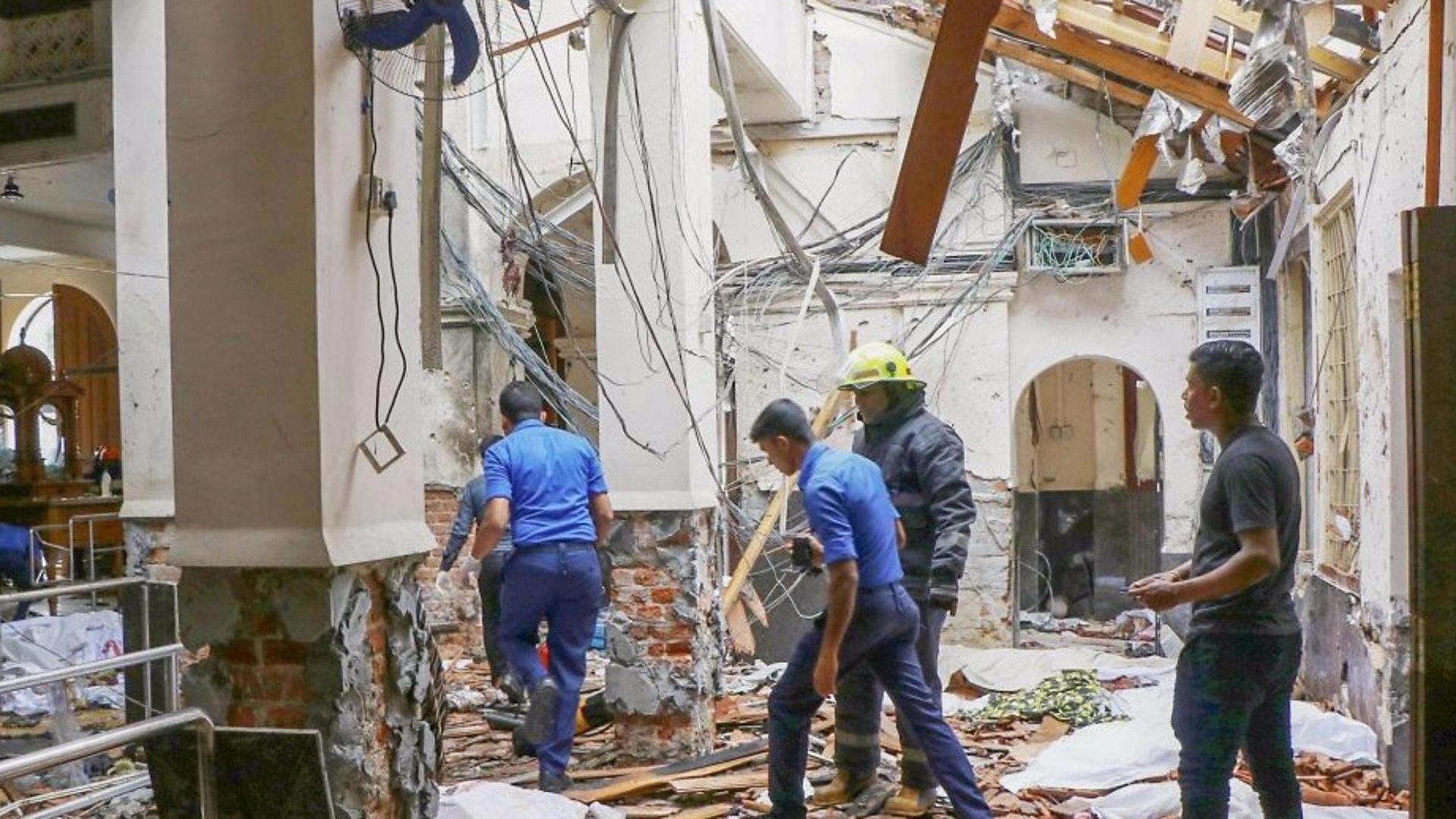 Aftermath of deadly Sri Lanka explosions
