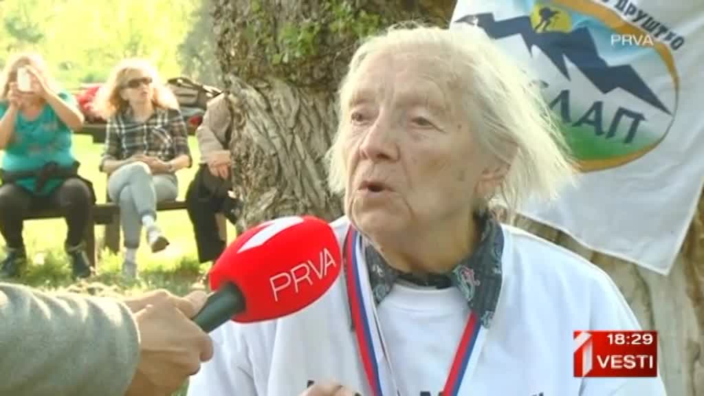 Najstarija planinarka u Srbiji proslavila stoti roðendan