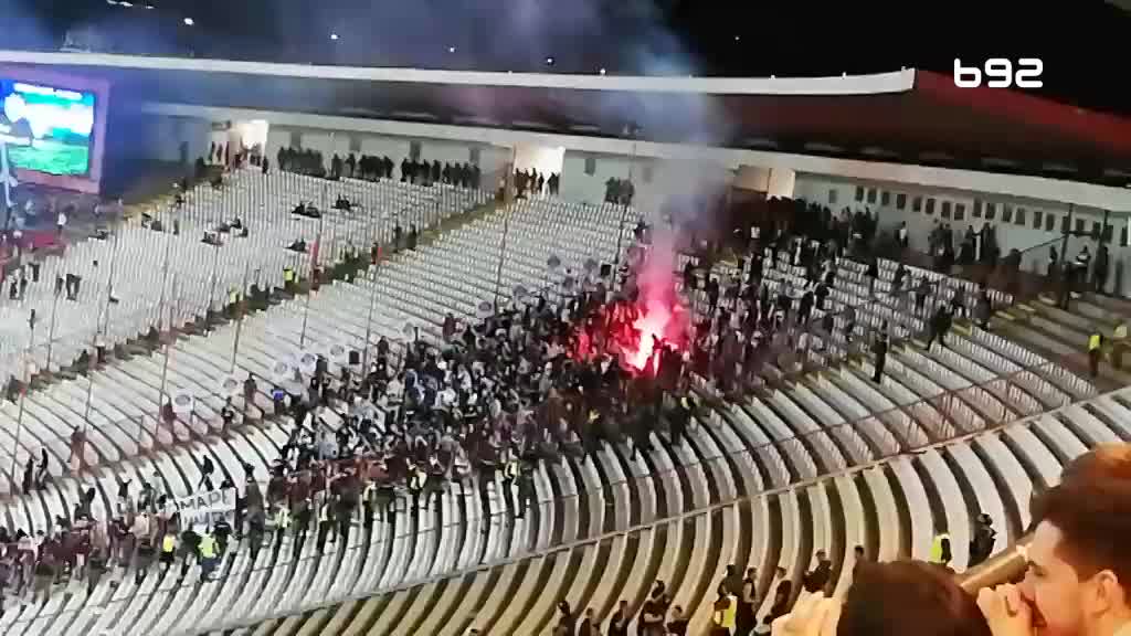 Incidenti navijača Partizana