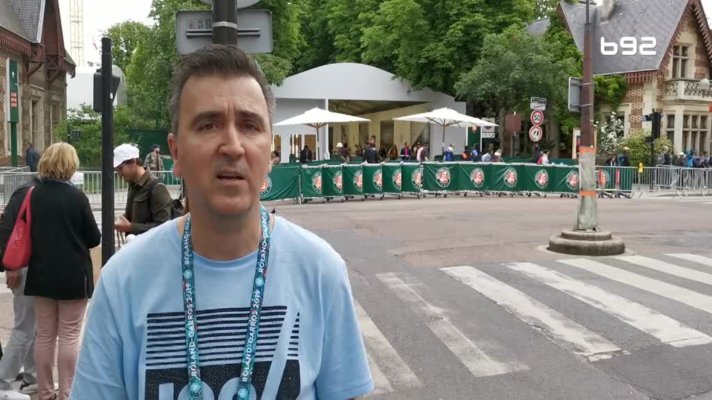B92 u Parizu: Zoran Kecman analizira uèinak Srba èetvrtog dana Rolan Garosa