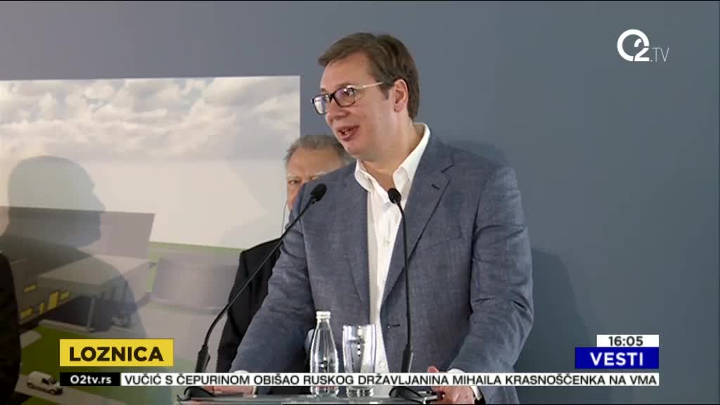 Vučić o investiciji koja će oživeti Loznicu i potezima Prištine