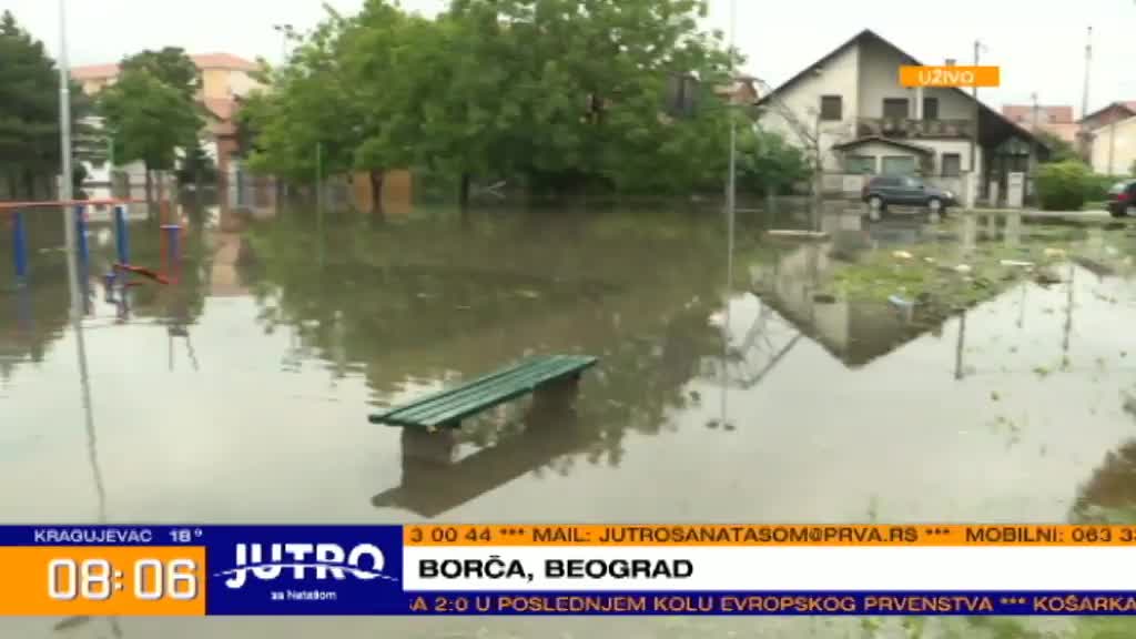 U ovom delu Beograda je palo najviše kiše