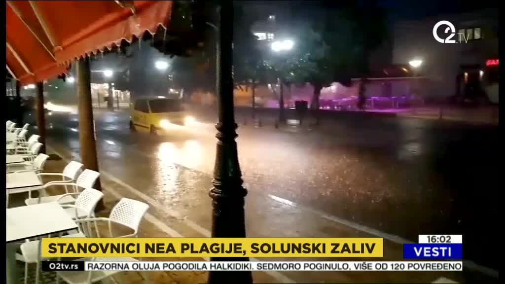 Razorna oluja u Halkidikiju