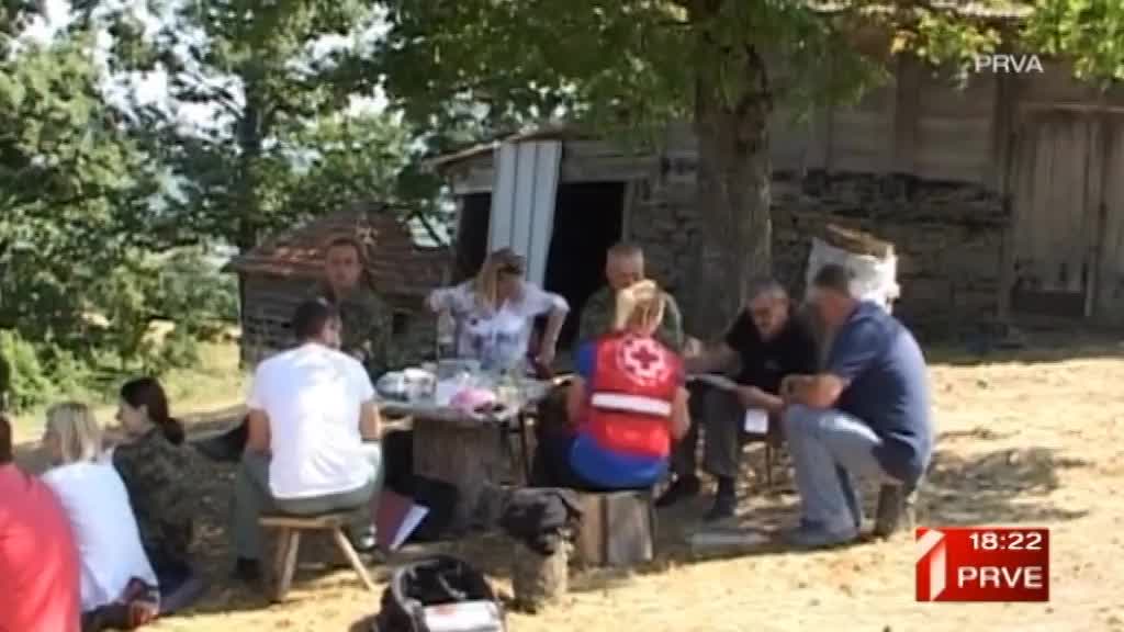 Kuršumlija: Vojni i civilni lekari obišli su najudaljenija planinska sela