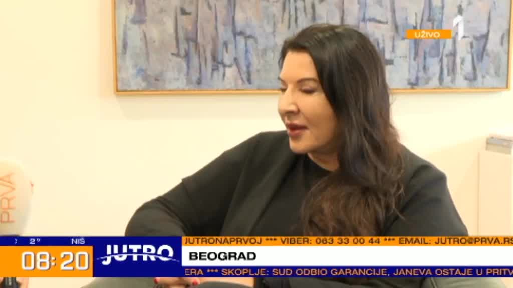 Marina Abramovović iskreno o svom povratku u Srbiju