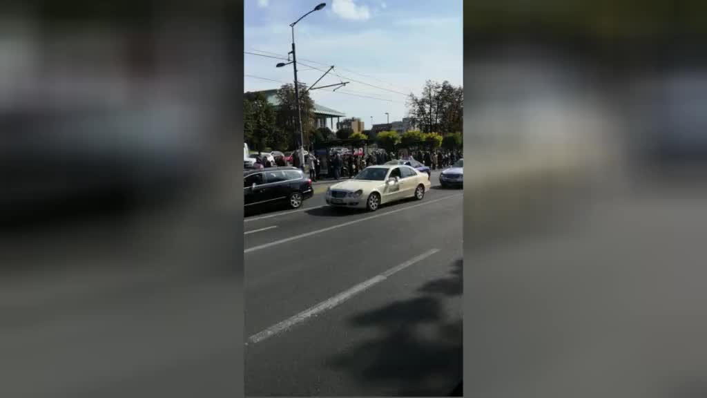 Taksisti u Bulevaru oslobođenja
