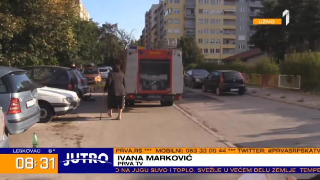 Požar u stanu u Nišu