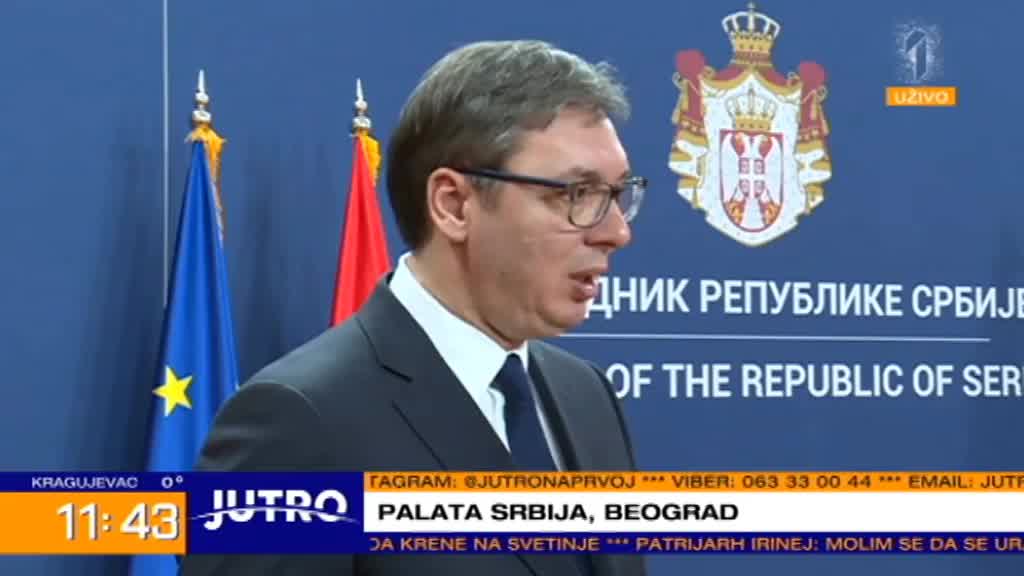 Predsednik Srbije nakon predstavljanja plana 