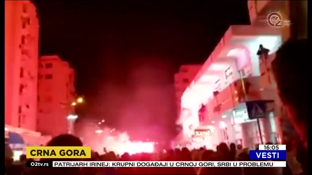 Protesti u Crnoj Gori i dalje traju