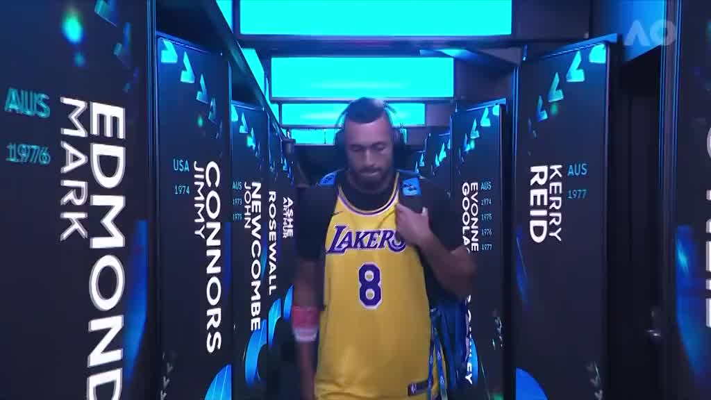 Kirjos na meč sa Nadalom došao u Brajantovom dresu