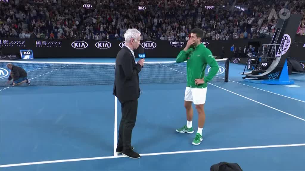 Đoković zaplakao na pominjanje Brajanta