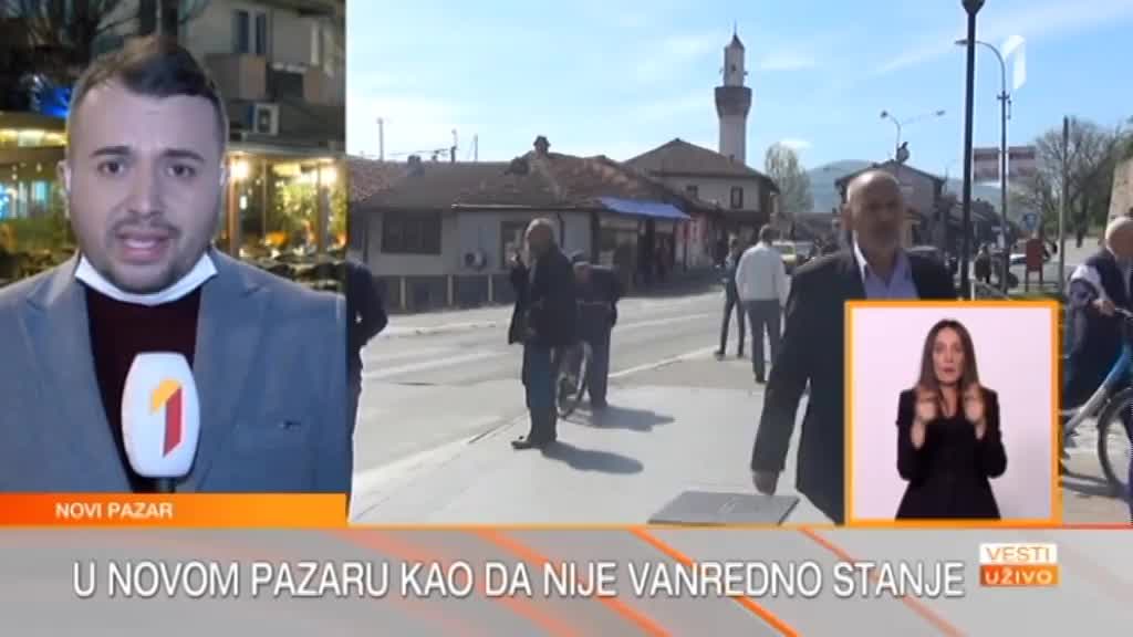 U Novom Pazaru kao da nije vanredno stanje