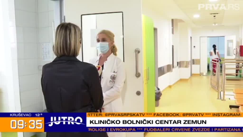 U Zemunskoj bolnici jedno odeljenje pretvoreno je u prostor za odmor medicinskog osoblja