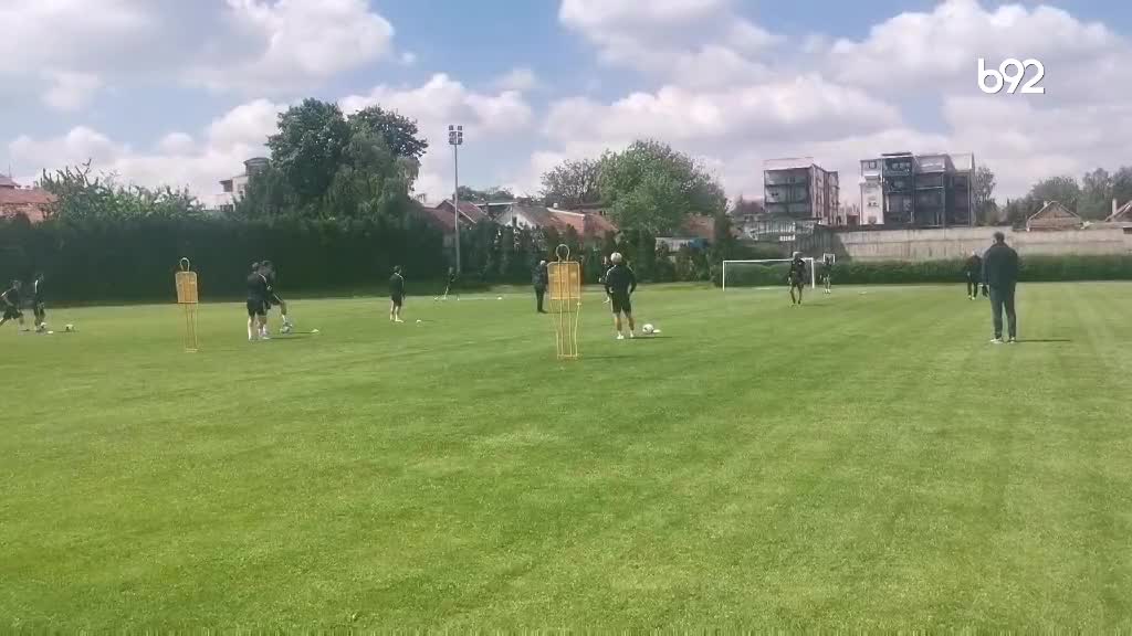 Prvi trening Partizana posle skoro dva meseca