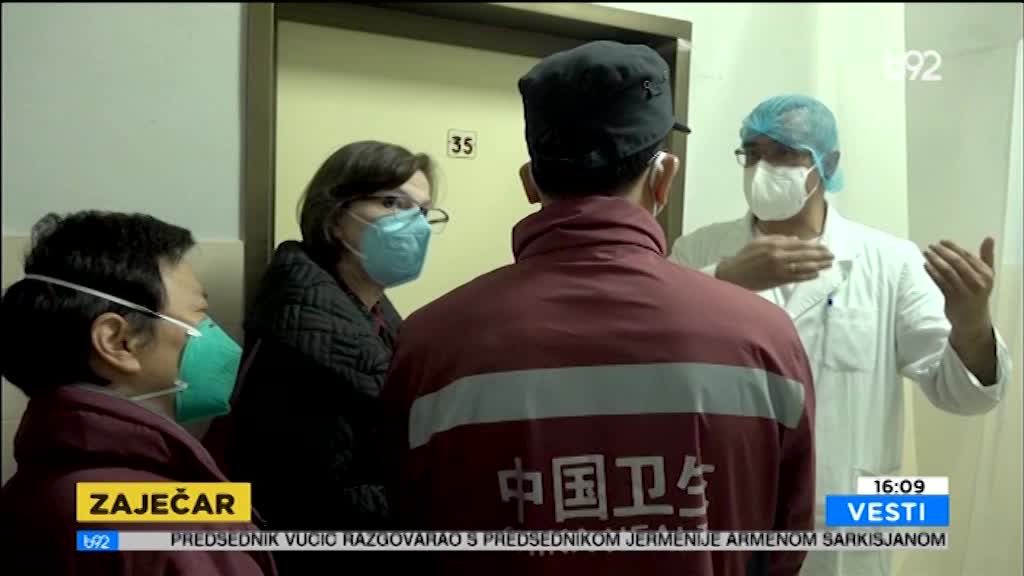 Zajeèarski Zdravstveni centar posetili kineski lekari