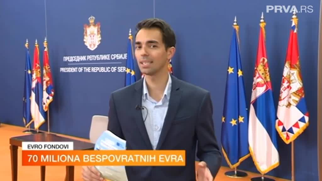 EU opredelila Srbiji bespovratnih 70 miliona evra