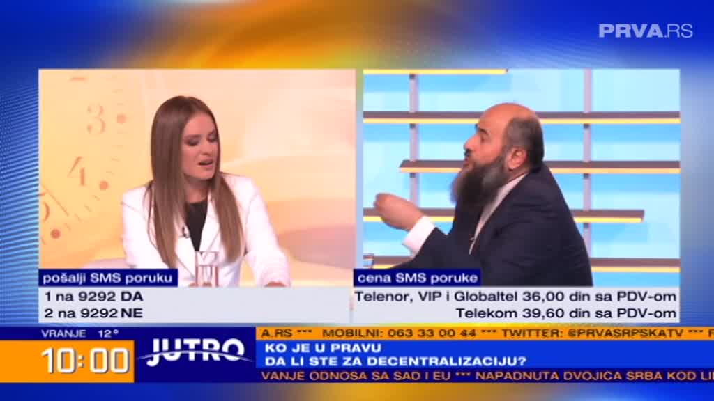 Rasprava Muamera Zukorlića i Milice Đurđević Stamenkovski
