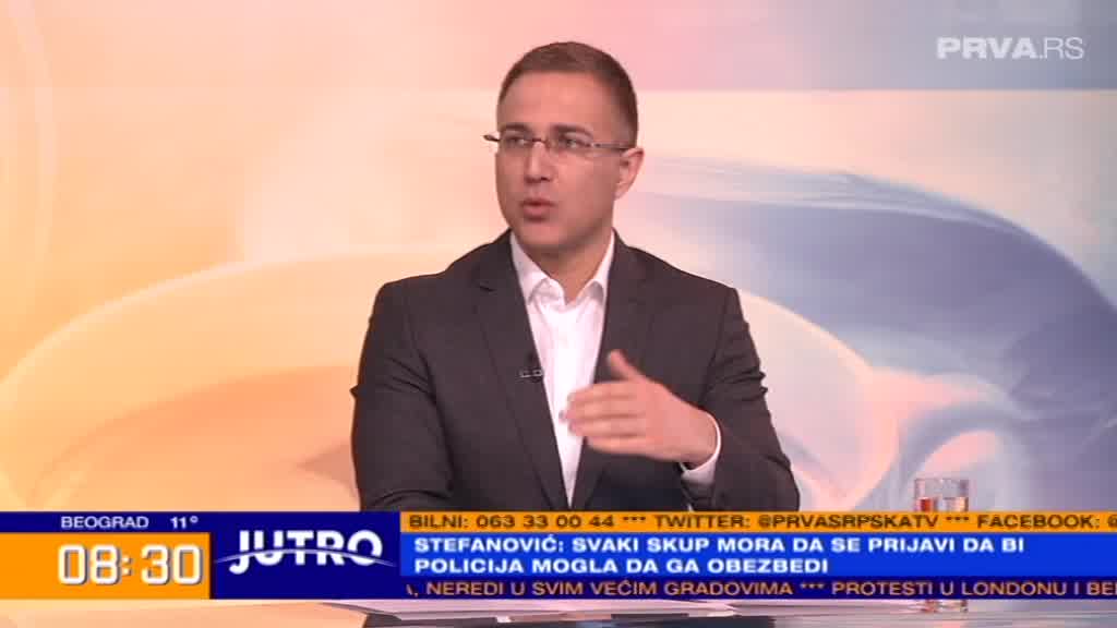 Ministar Nebojša Stefanović o napadu na Trifunovića, o Igoru Juriću i SNS