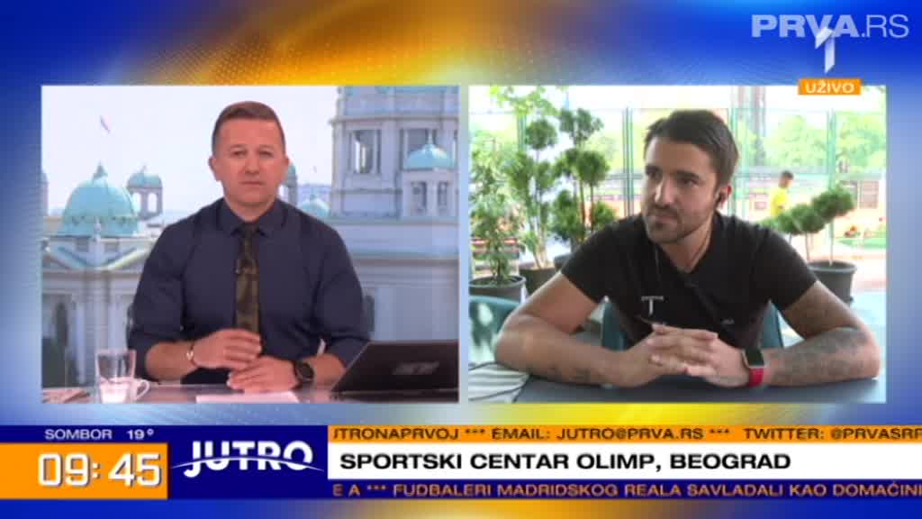 Janko Tipsarević gost na TV Prva