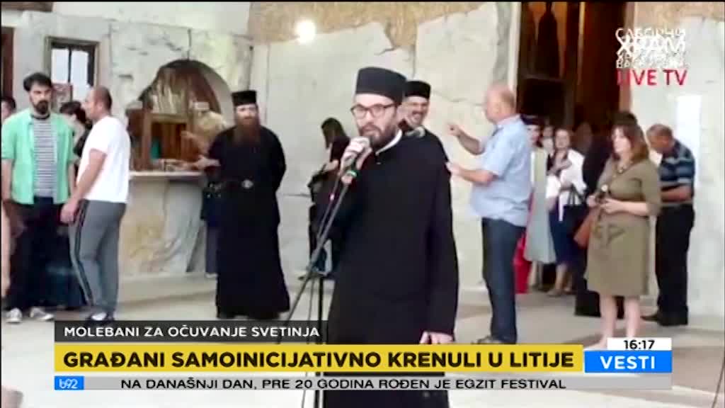 Molebani u Crnoj Gori, policija opet privodi sveštenike