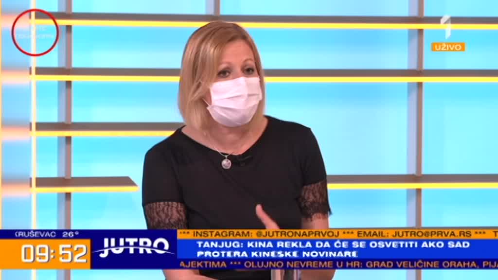Epidemiolog iz KCS: "Obièna maska je sasvim dovolja zaštita, sa N95 se teško diše"
