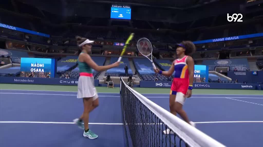 Osaka prva finalistkinja