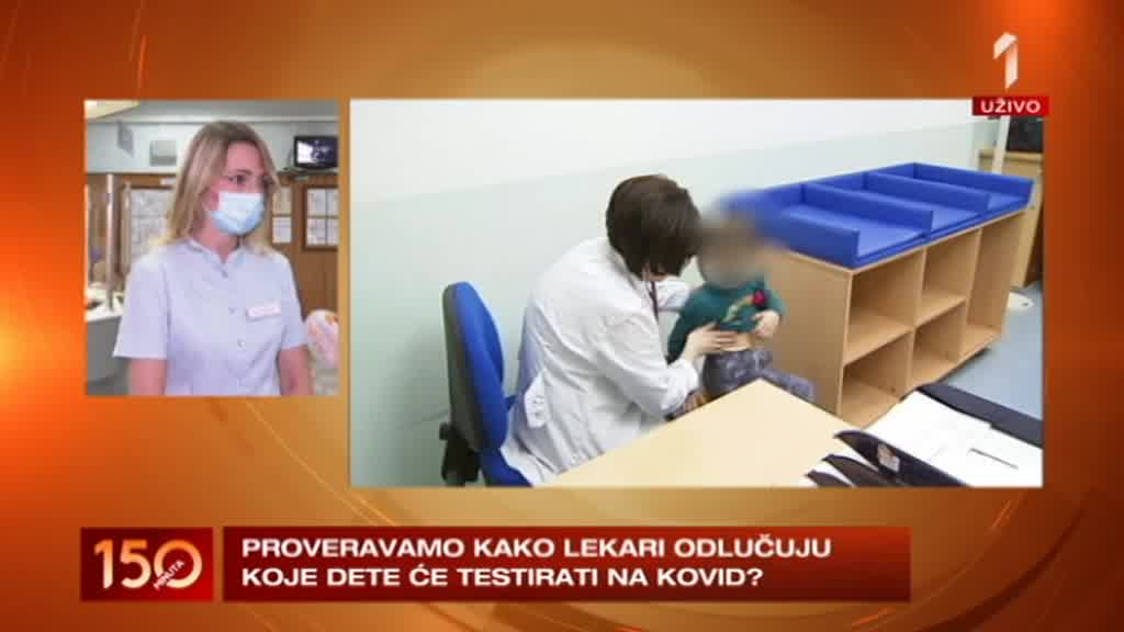 Pedijatar: "Dete sa simptomima testiramo u ovim situacijama" VIDEO