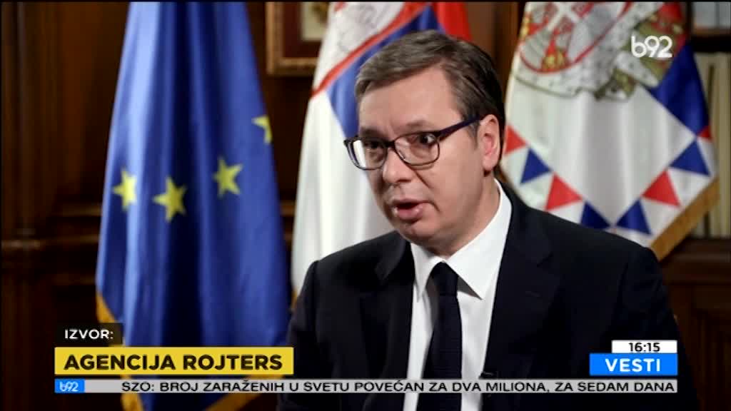 Vučić - važan intervju za agenciju Rojters