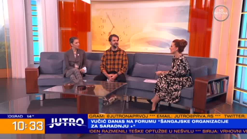 Glumci Milica Zarić i Ivan Tomić o predstavi 