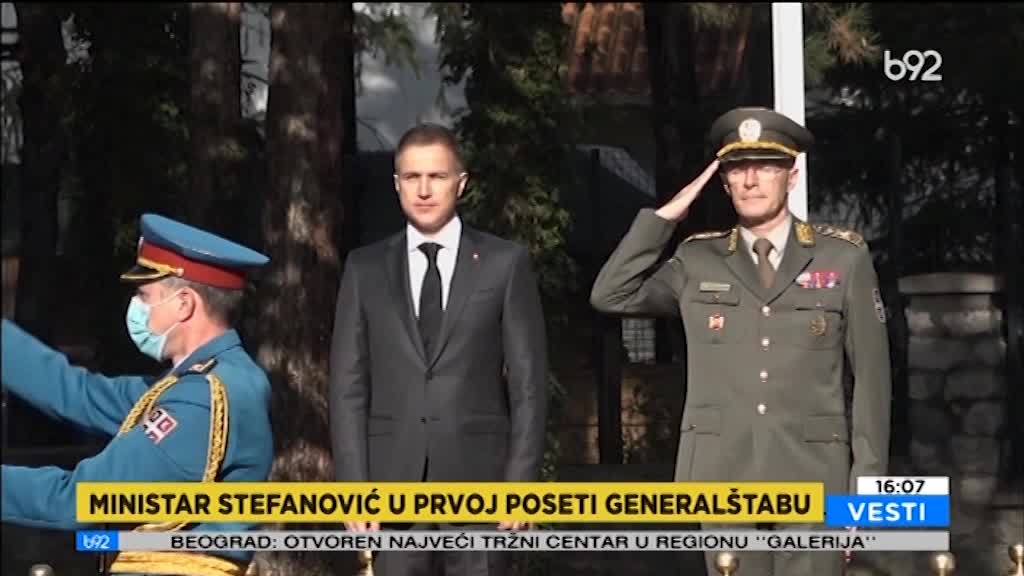 Stefanović u Generalštabu Vojske Srbije