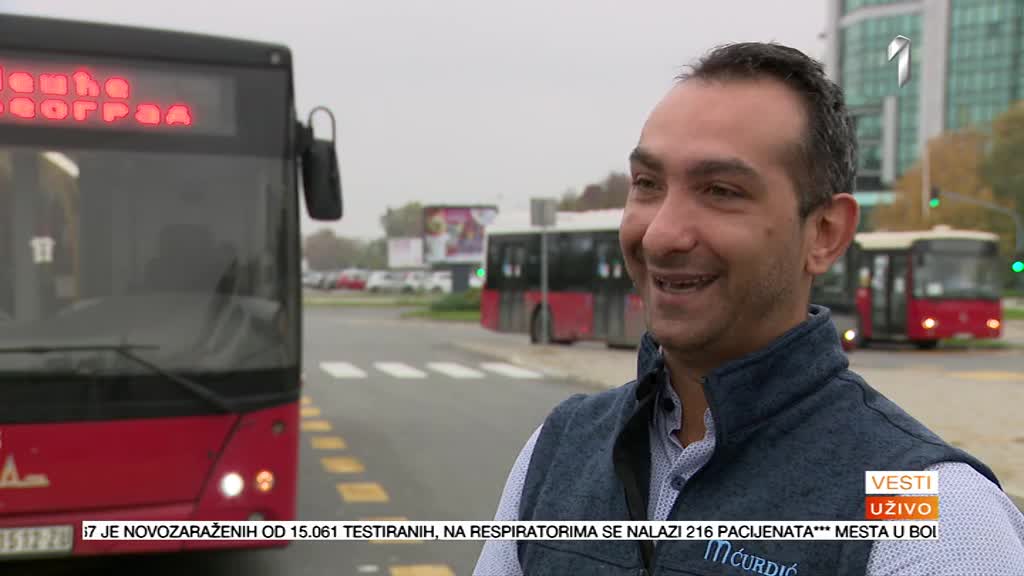 Ljuba Marinkoviæ, najpopularniji vozaè autobusa u Beogradu