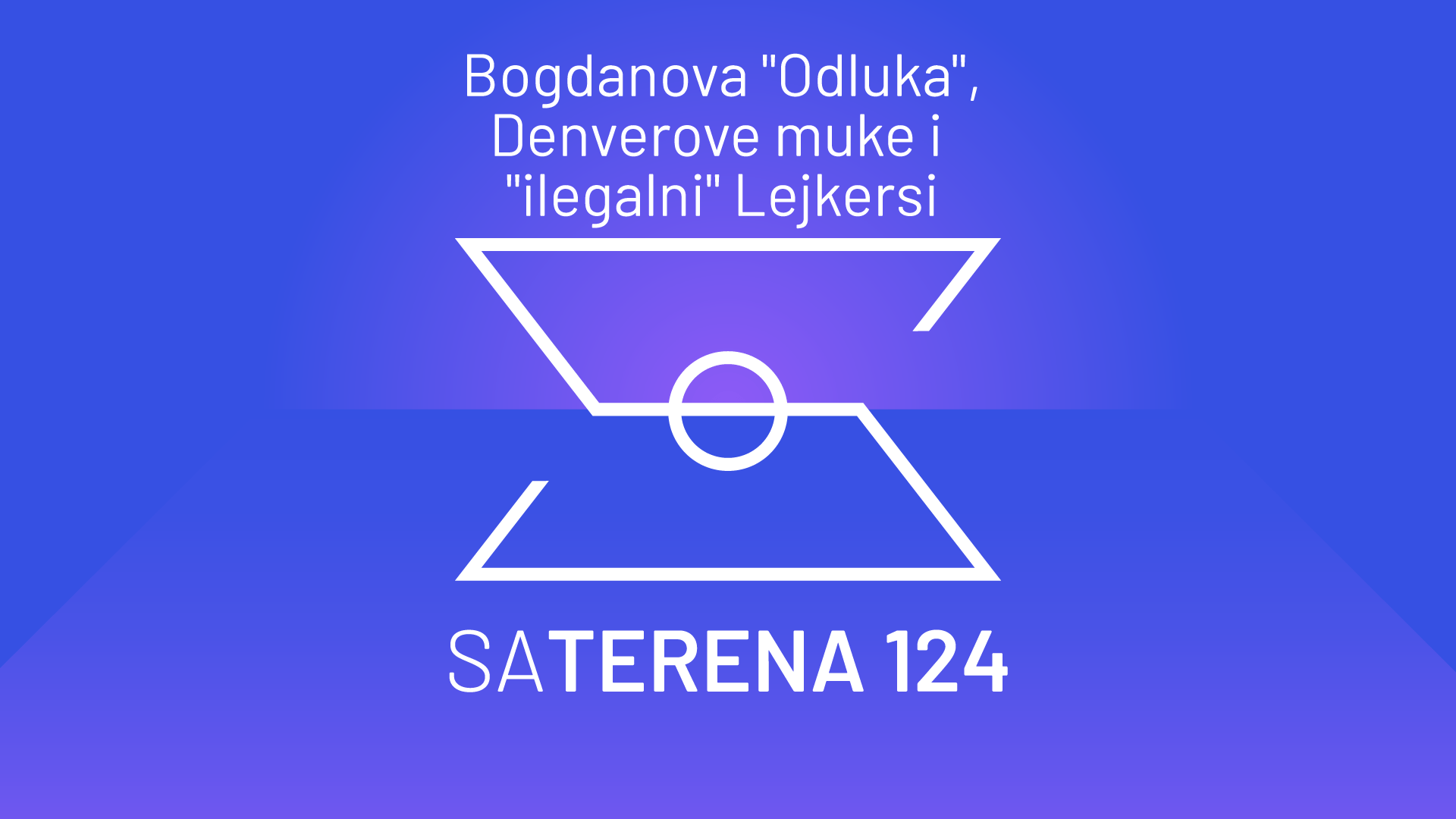 Sa terena 124: Bogdanova 