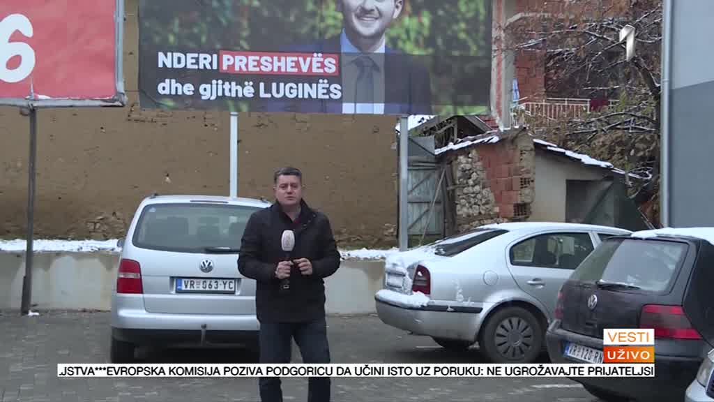 U centru Bujanovca i Preševa bilbordi zahvalnosti albanskom ministru