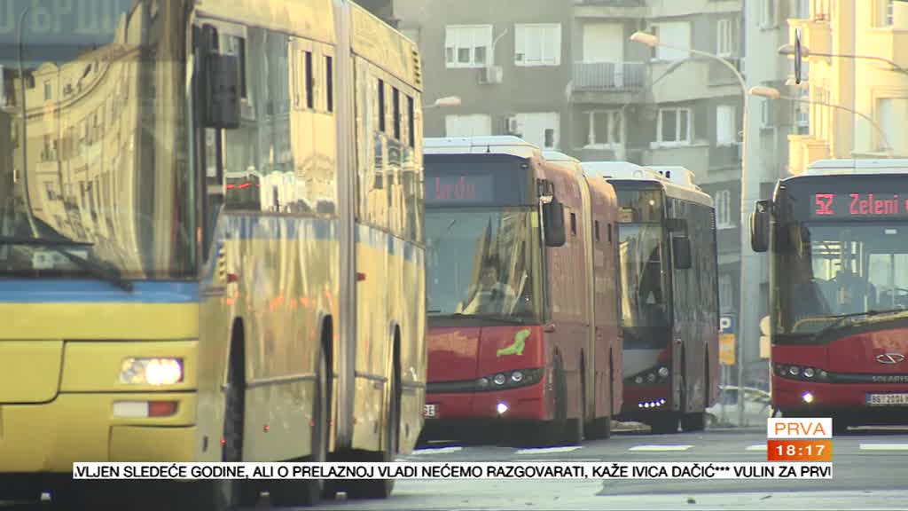Redukovan gradski prevoz u Beogradu