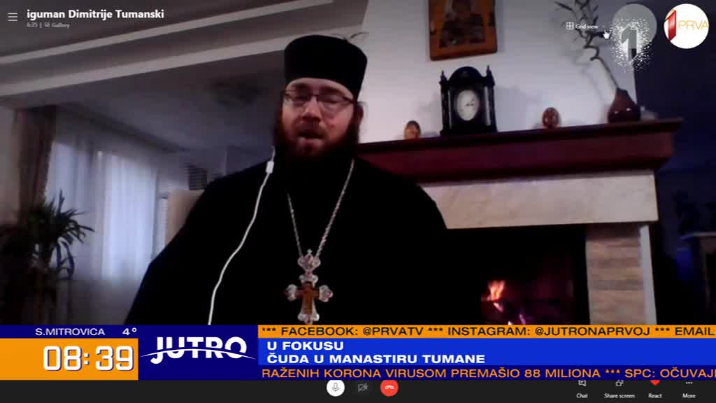 Iguman manastira Tumane: "Gledao sam kako su nepokretni ustajali i slepi progledali" VIDEO