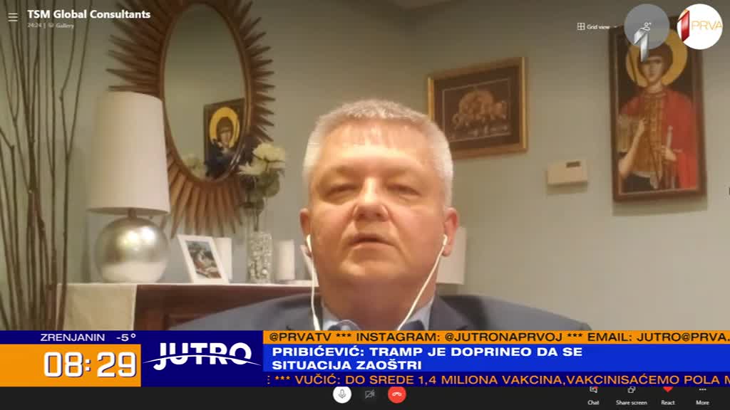 U Vašingtonu kao ratno stanje