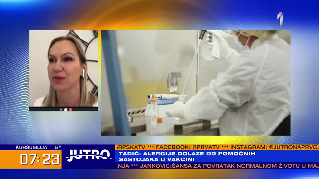 Dr Jevđević odgovara na pitanje da li oni sa hijaluronskim filerima i botoksom smeju da se vakcinišu