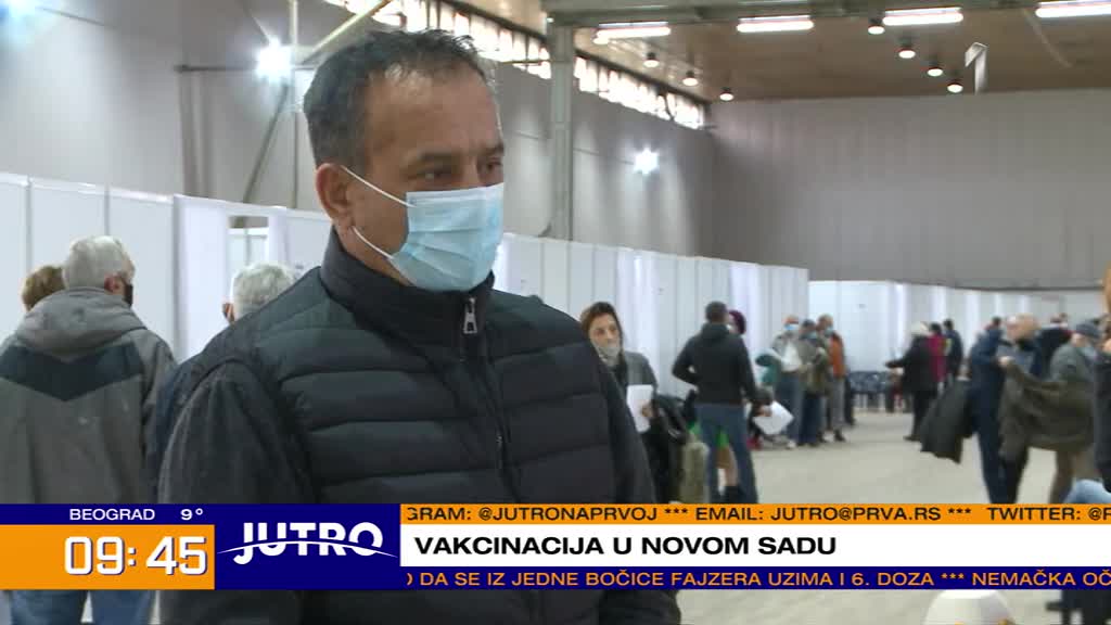 Peti dan vakcinacije u Novom Sadu: 