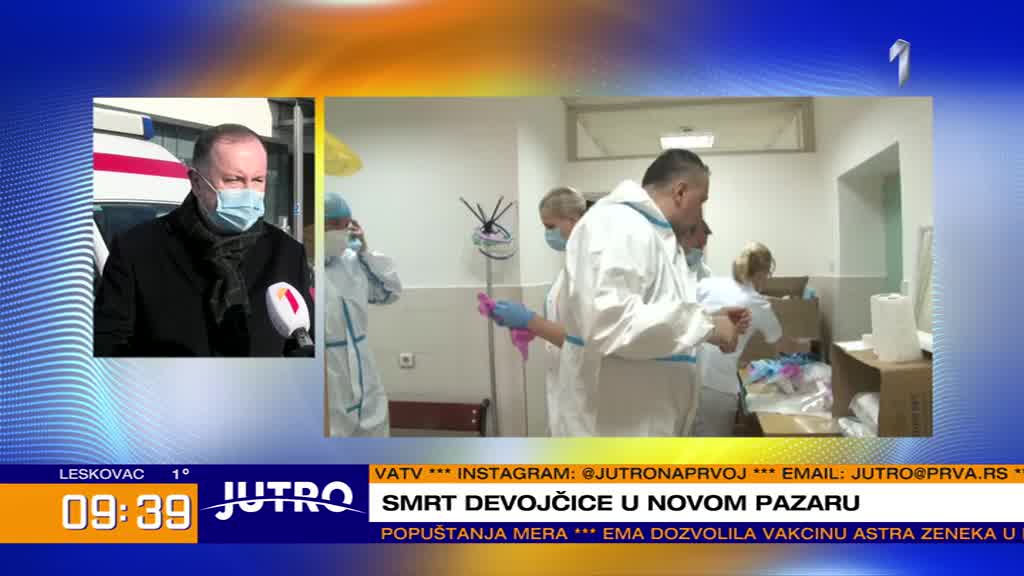 "Devojèica iz Tutina nije preminula od koronavirusa"