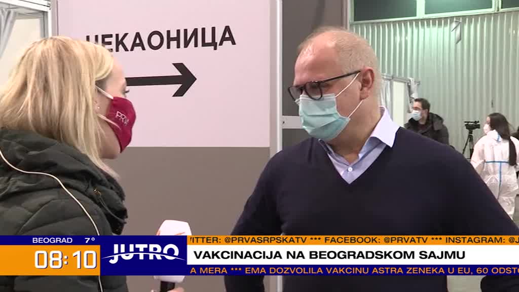Na Sajmu počela vakcinacija gerontodomaćica i radnika u ustanovama socijalne zaštite